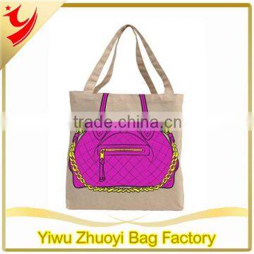 Fashionable and Fun Carry Scarlett Violet Tote Shopping Bag