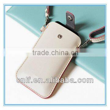 PU Cell Phone, Mobile Phone Neck Hanging Bag