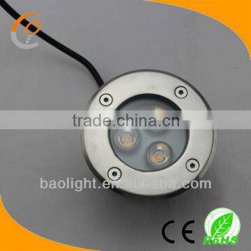 IP68 outdoor Mini 3W high quality led underground lights