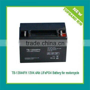 12V lithium iron phosphate battery for motorcycle