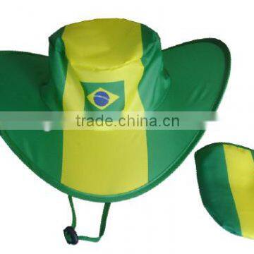 Promotional nylon baseball foldable cap