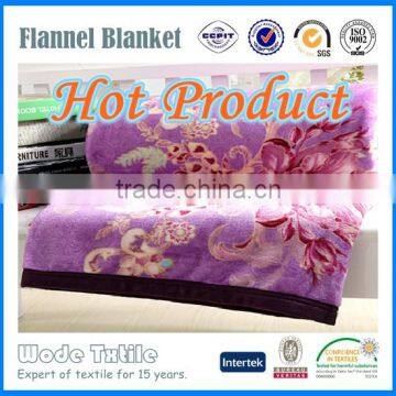 Hot Selling Various Kinds Super Soft Print Coral Fleece Blanket Spain