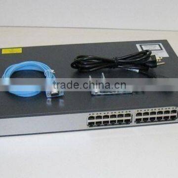 Cisco switches catalyst WS-C3750V2-24TS-S Gigabit switch Ethernet 10/100 PoE port small medium businesss