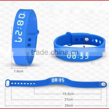 Most popular led silicone watch bracelet