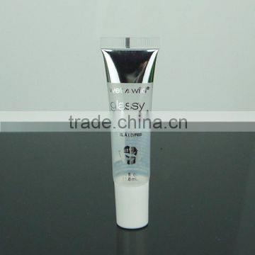 10ml transparent lip balm container with one roll ball