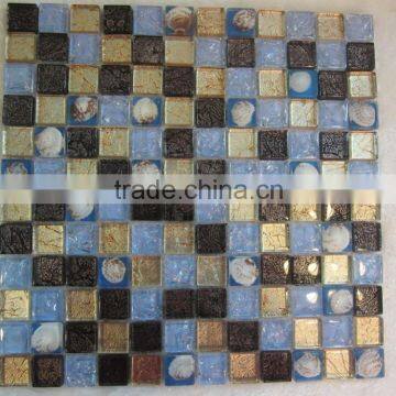 Art Crystal Glass Mosaic for Ocean Style
