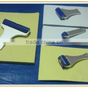 Plastic roller Cleaning Blue Silicon Sticky Roller