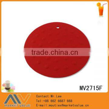 HIGH QUALITY ROUND SHAPE HOT TRVIT SILICONE MAT