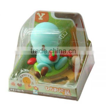 Solar Powered Toy Green Sunny Doll for Car Decoration