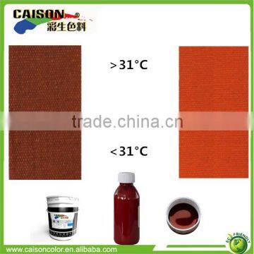 color changing pasty pigment for texitile printing