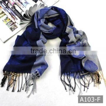 A103 Multicolor hot selling custom aztec jacquard scarf wholesale