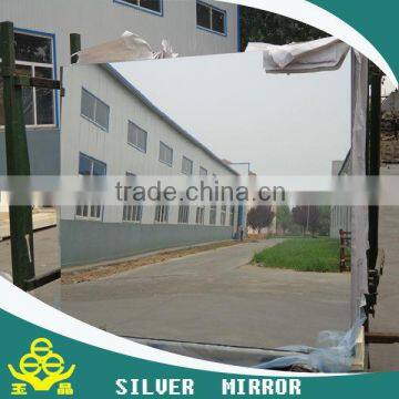 3mm 4mm 5mm silver glass mirror square meter price