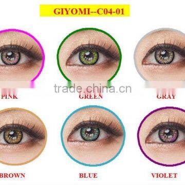 Giyomi Korea wholesale color contacts yearly 6colors hot sale right now inquiries welcomed