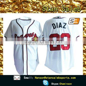 Hotsale Best Custom Sublimated Reversible Arm Baseball Jersey Design