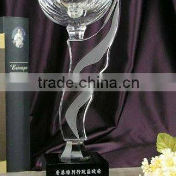 Specialized Crystal Challenge Cup For Achievers Winners Souvenir