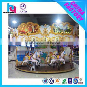 hot sale electric game Amusement park family rides carousel made in china