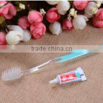 Professional OEM/ODM wholesale disposable toothbrush with paste