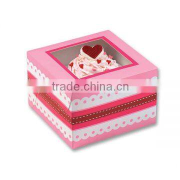 custom cute paper cake box packaging