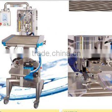 Ice cream bag in box filling and capping machine