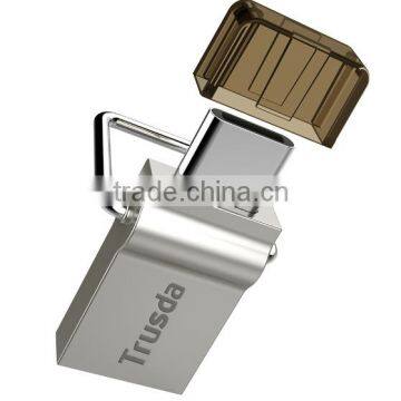 2016 TRUSDA pormo gifts usb flash drive type-c cable 3.1usb flash drive