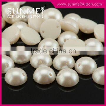 Wholesale Flat Back Pearl Rhinestone for Garment Accessories