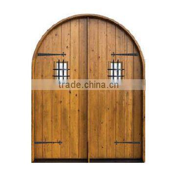 Custom Luxurious Wrought Iron double entry Door
