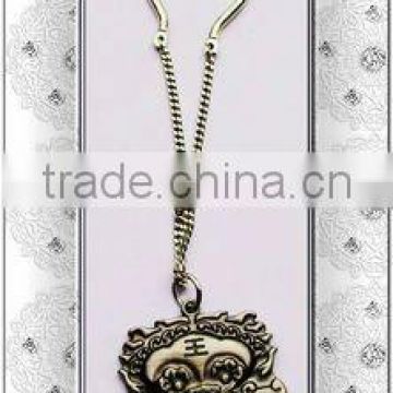 Chinese style metal key tag