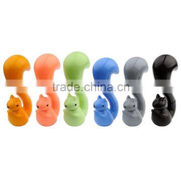 High quality cute novelty promotional squirrel shape table pen souvenir gift use