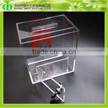 High Transparent Material Made Donation Bin/Money Donation Box/Clothing Donation