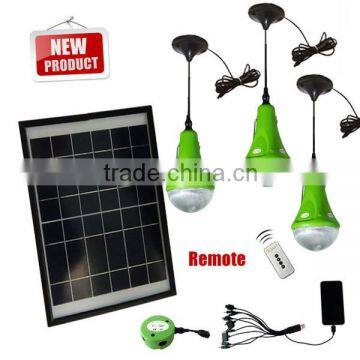 wisdom solar solar lighting system with solar phone charger and 3.7v 2600 ah leoch battery