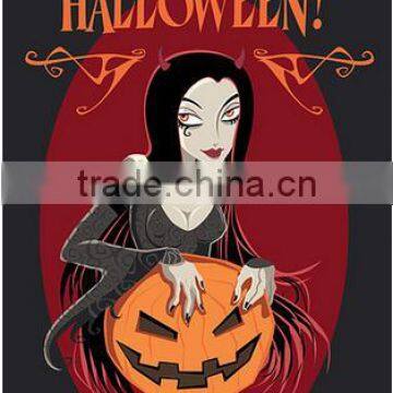 full color halloween printing poster