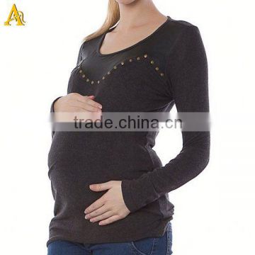 wholesale blank maternity t shirts