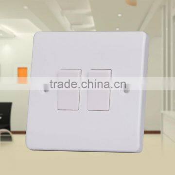 High Quality UK Standard Two Gang One Way or Two Way Wall Switch photo-6