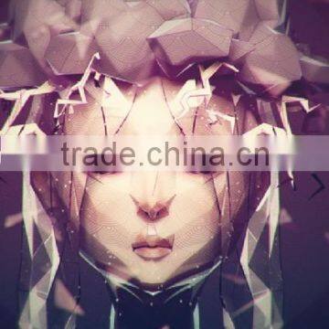 digital printing fabric for women dress fashion fabric