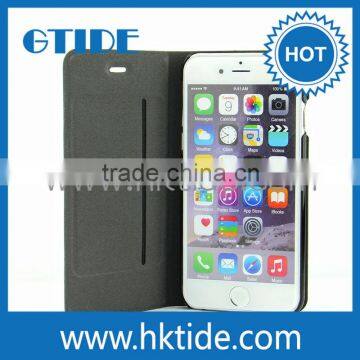 Professional Manufacture Waterproof Leather For Iphone 6 Case With Magnet photo-3