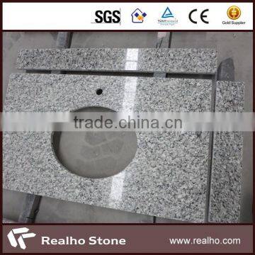 swan white prefab granite countertop for kitchen/bathroom