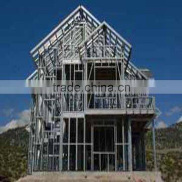 Low Cost Luxury Prefab Light Steel Structure Villa House