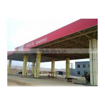 UAE/KSA steel structure GAS Station Building