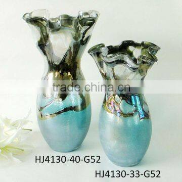 Decorative Glass vase in Green