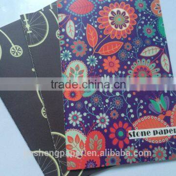 factory price custom exercise book,stone paper notebook