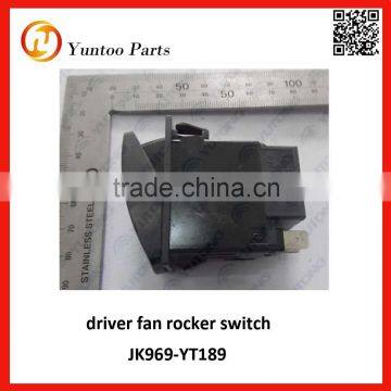 yutong city bus driver fan rocker switch JK969-YT189
