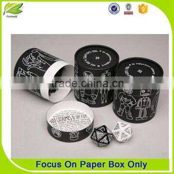 custom logo paper waterproof cardboard tube packaging tea