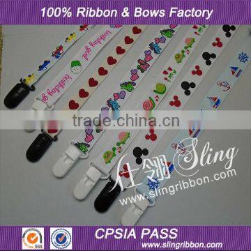 Wholesale Ribbon Pacifier Clip For Baby