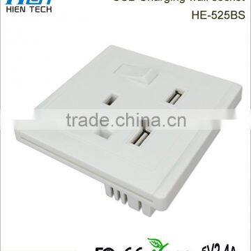 High Quality Usb Charging Ports Surge Protector Usb Wall Outlet Socket photo-2