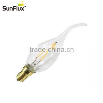 2014 Hot New Filament Led Candle Bulb