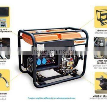 3kw to 5kw Summer Power Supply Diesel Engine Power Generator