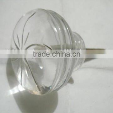 Clear glass door knobs | Glass fancy door knob