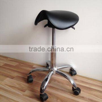 Good quality Foshan factory made best price dental PU saddle stool