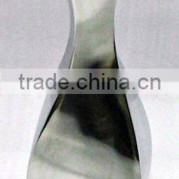 Aluminium Metal Flower Vase Mirror Polished