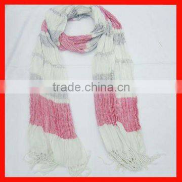 2011 newest lady fashion polyester scarf yiwu